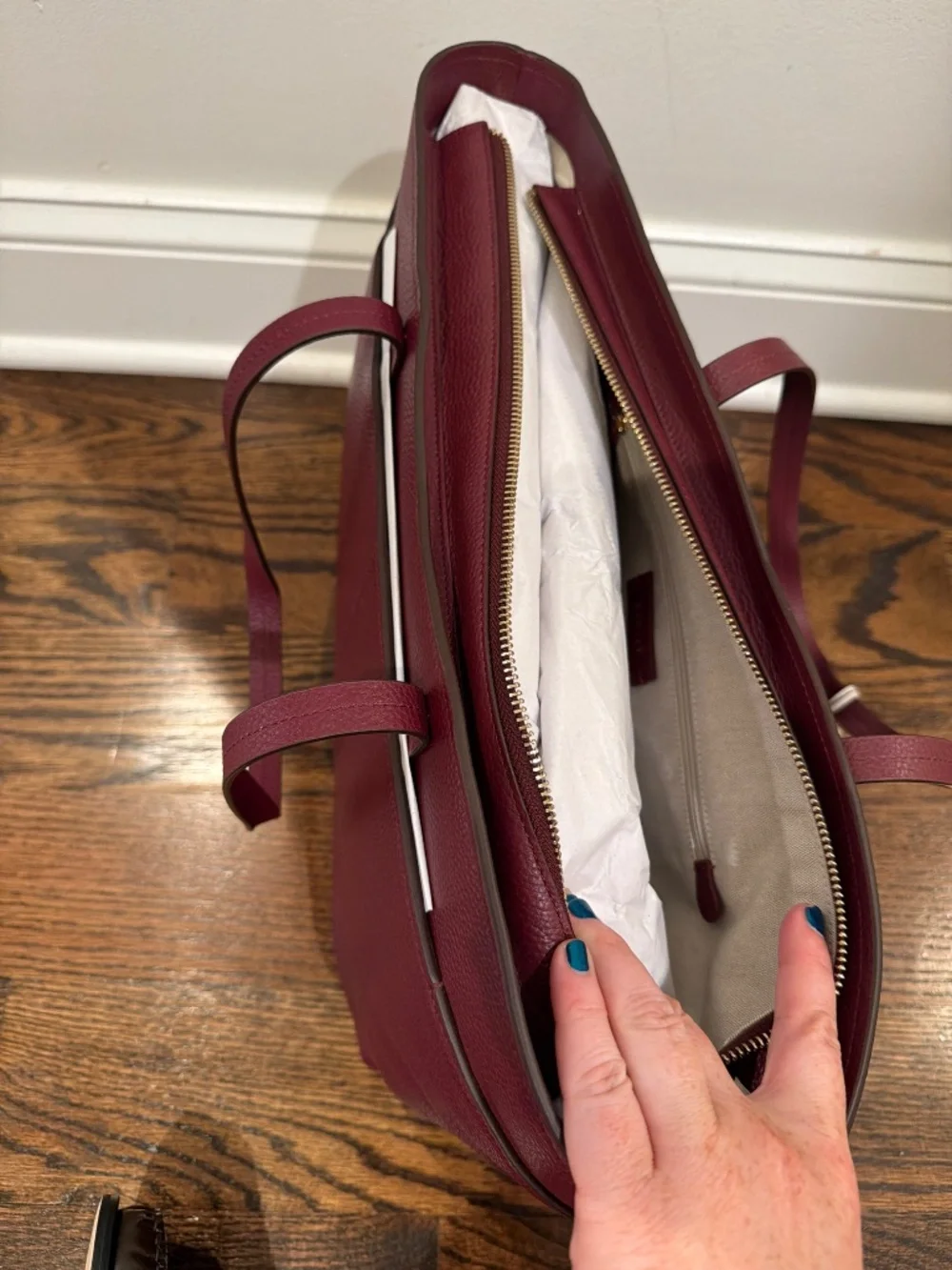 Radley Large Ziptop Tote NWT